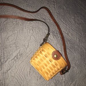 Basket Woven Crossbody purse